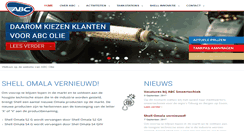 Desktop Screenshot of abcolie.nl